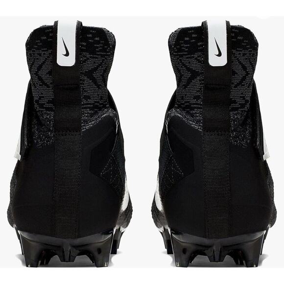 Nike Alpha Menace Elite 2 Black Football Cleats Men's Size 10 (AO3374-001) - Picture 5 of 6